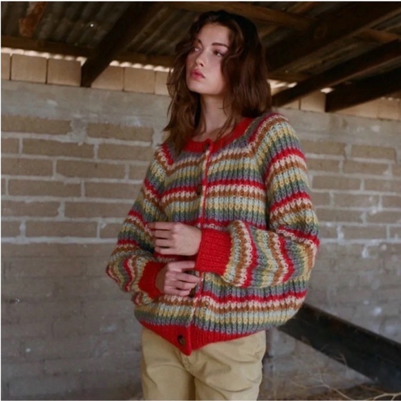Doen Briar Striped Cardigan - Picture 4 of 5